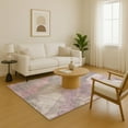 thumbnail image 7 of Addison Rugs Mayfield Premium Machine Washable Transitional Floral Blush Rectangle Rug, 3' x 5', 7 of 7