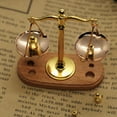 thumbnail image 3 of Vintage Balance Scales Ornament Miniature Accessories Metal Antique Justice Scale Model Home Office Desktop Decoration, 3 of 4