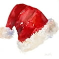 thumbnail image 2 of Loreth, Lanie 15x15 White Modern Wood Framed Museum Art Print Titled - Santa Hat, 2 of 4