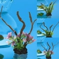 thumbnail image 1 of PENGXIANG PENGXIANG Fake Water Plants Safe Accessories Resin Simulation Driftwood Tree Root for Landscaping, 1 of 8