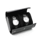 thumbnail image 2 of Watch Box Organizer, Watch Case For Men, 2 Watch Display Storage, Black, 2 of 3