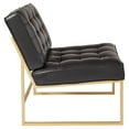 thumbnail image 5 of OSP Home Furnishings Anthony 26” Wide Chair with Chrome Base and Cream Faux Leather Fabric, 5 of 10