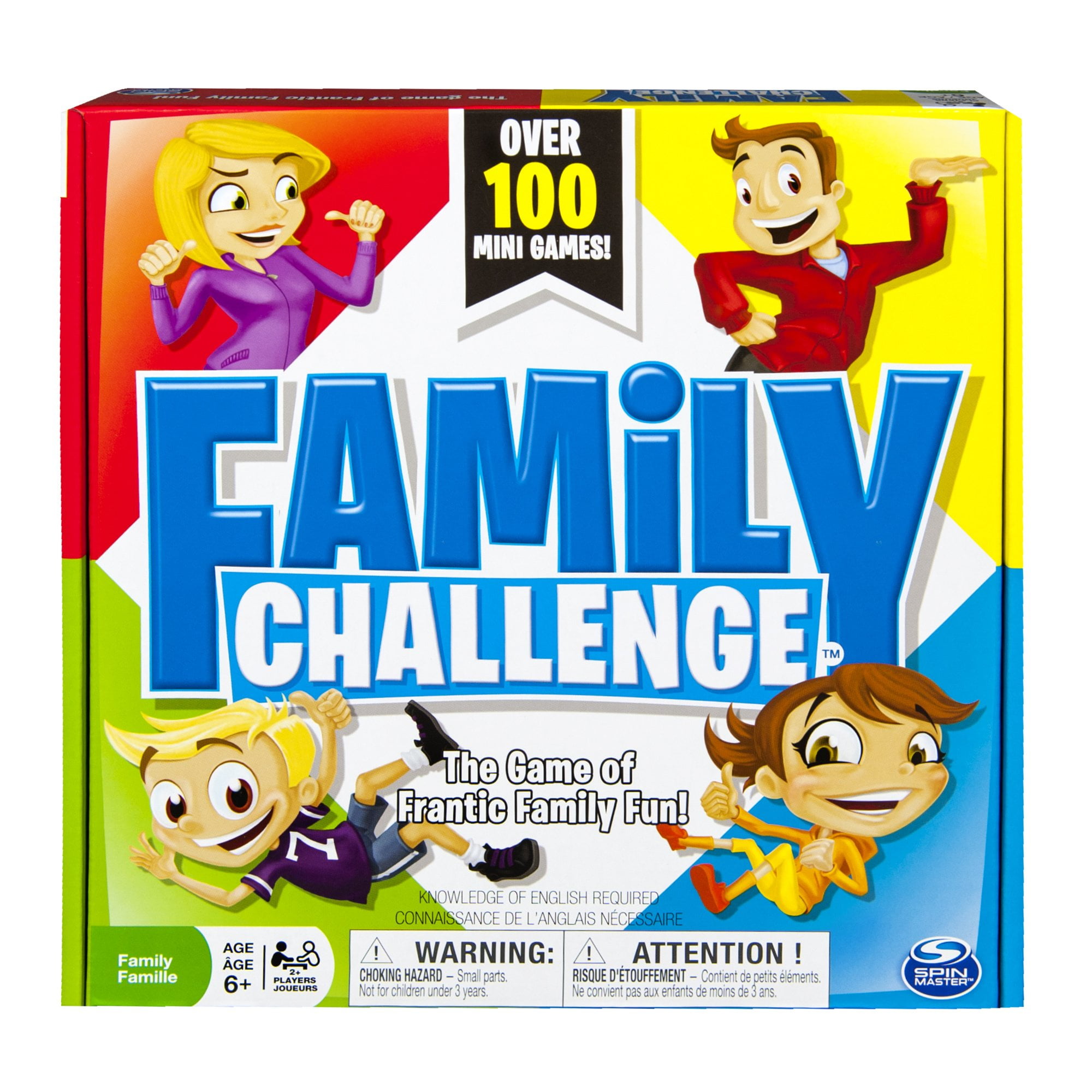Spin Master Games Beat The Parents Family Challenge Board Game Multicolor 6023133 Walmart 