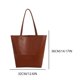 thumbnail image 2 of Bolso tipo cubeta para mujer, bolso de mano plegable de gran capacidad, bolso para citas, 2 of 9