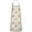 Pioneer Flower Floral-1, variant on Pioneer Flower Floral Print Pattern Cotton Linen Apron with Pockets, Waterproof Adjustable, 33x27 Inch for Kitchen, Gardening, BBQ, Salon