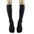 thumbnail image 1 of 1 Pair Children Kids Girl Solid Color Comfortable Elastic Knee High Boot Socks, 1 of 9
