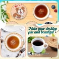 thumbnail image 4 of Kit de posavasos artísticos con pintura de diamantes forma especial de Navidad hombre de jengibre 6/8 Uds., 4 of 9