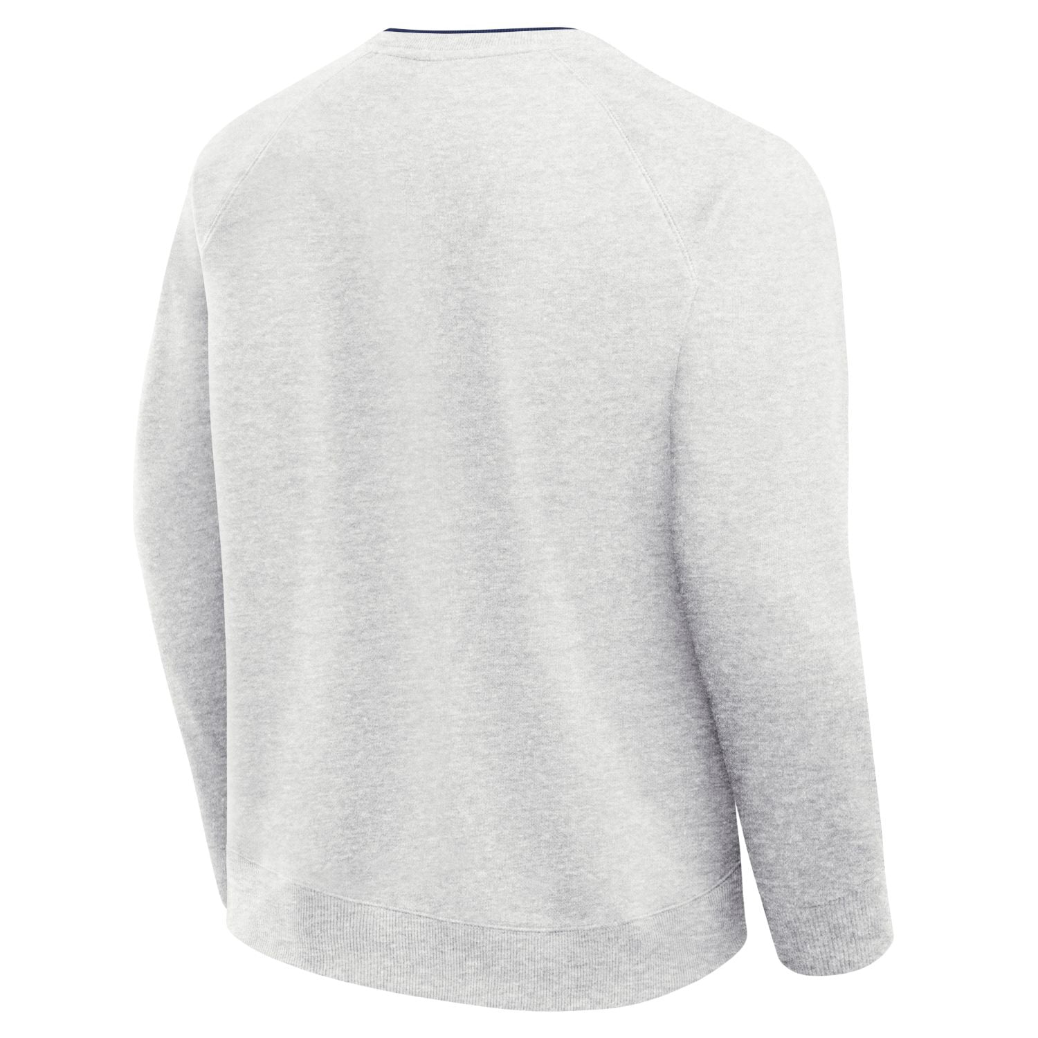 NFL Dallas Cowboys Men's Cotton Gray Heather Long Sleeve Crew Fleece Sweatshirt