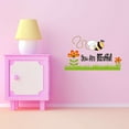 thumbnail image 3 of Children You are Bee-utiful Cute Animal Wall Decal Decoration Cute Cartoon little Bee motivational Quote Decal Lasts Years and Easily Removable - Size: 30 In(W) x 18 In(H), 3 of 5