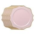 thumbnail image 4 of Siruishop 10 Pieces Serving Plates Kitchen Plates Unbreakable Reusable Lightweight Pink, 4 of 8
