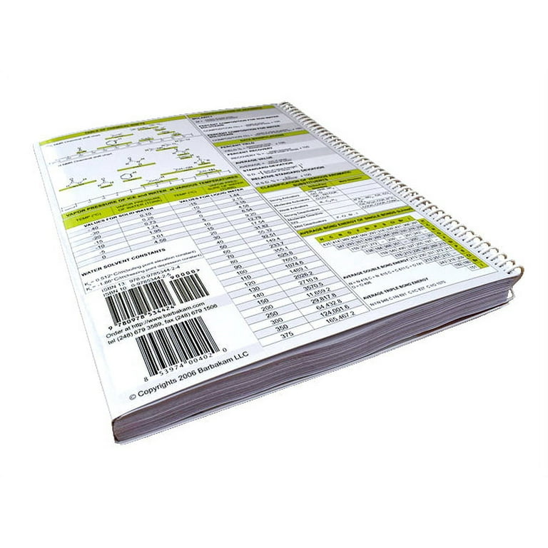 Lab Notebook Spiral Bound 100 Carbonless Pages (Copy Page Perforated)  (Hardcover)