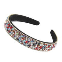 Rhinestone Headbands,Jeweled Headbands for Girls Women,Colorful Glitter Jeweled Headband,Crystal Headpiece,Hair Accessories for Party