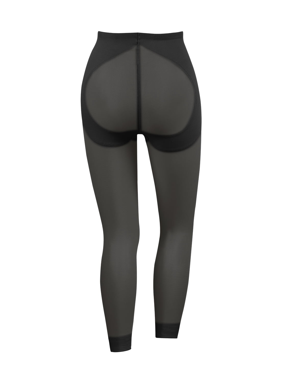 Naomi & Nicole Women's Firm Control Booty Lifting Capri Pantliner Shapewear