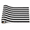 Black-25' Long X 16" Wide, variant on Black Striped Table Runner Roll 25' Long X 16" Wide Party Tabletop Decoration