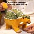 thumbnail image 4 of Stuffed Dinosaur Figurine, Stress Reduction Cartoon Multi Functional Soft Stuffed Dinosaur Toy Relaxing Lovely  For Kids For Sleeping, 4 of 8