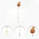 thumbnail image 3 of Ofertas Únicas 1 Pc Varita para Jugar con Gato de Patrón de Calabaza Portátil para Interior de Plástico Naranja, 3 of 3