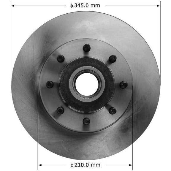 BENDIX PRT5915 Bendix Brake Rotor