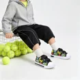 thumbnail image 7 of FUNCOO PLUS Kids Light Up Sneakers Toddler Boys Canvas Shoes, Skeleton Dinosaur, Size 6, 7 of 7