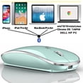 thumbnail image 3 of Ratón Bluetooth inalámbrico recargable para iPad pro iPad Air Mac MacBook Pro MacBook Air portátil Chromebook Windows HP DELL (azul), 3 of 7