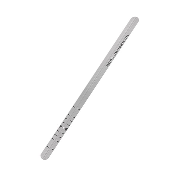 Golfs Putting Ruler Portable Straight Ruler Golfs Putting Alignment Rails Golfs Trainer Tool for Putting Green Easy to Use