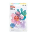 Nuby 3 Step Teether Set, Soothing for Front, Middle, Back Teeth, Pink ...