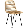thumbnail image 3 of vidaXL 5 Piece Garden Dining Set Poly Rattan, 3 of 7