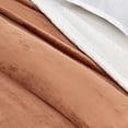 thumbnail image 4 of Cozy Plush / Sherpa Reversible Throw Blanket, 50" x 60", Terracotta, 4 of 6