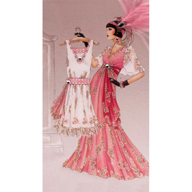 5D redondo completo diamante pintura DIY mujeres nobles imagen mosaico Kits pared artesanía Hugtrwg Para estrenar