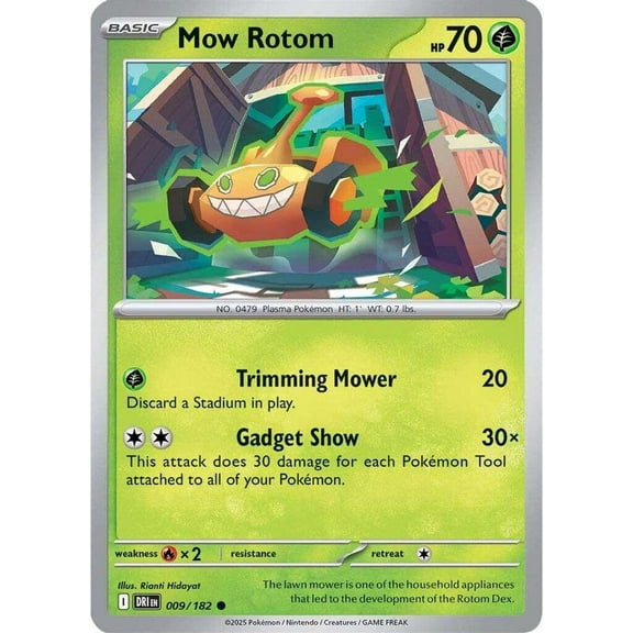 Pokemon Destined Rivals Common Mow Rotom #9