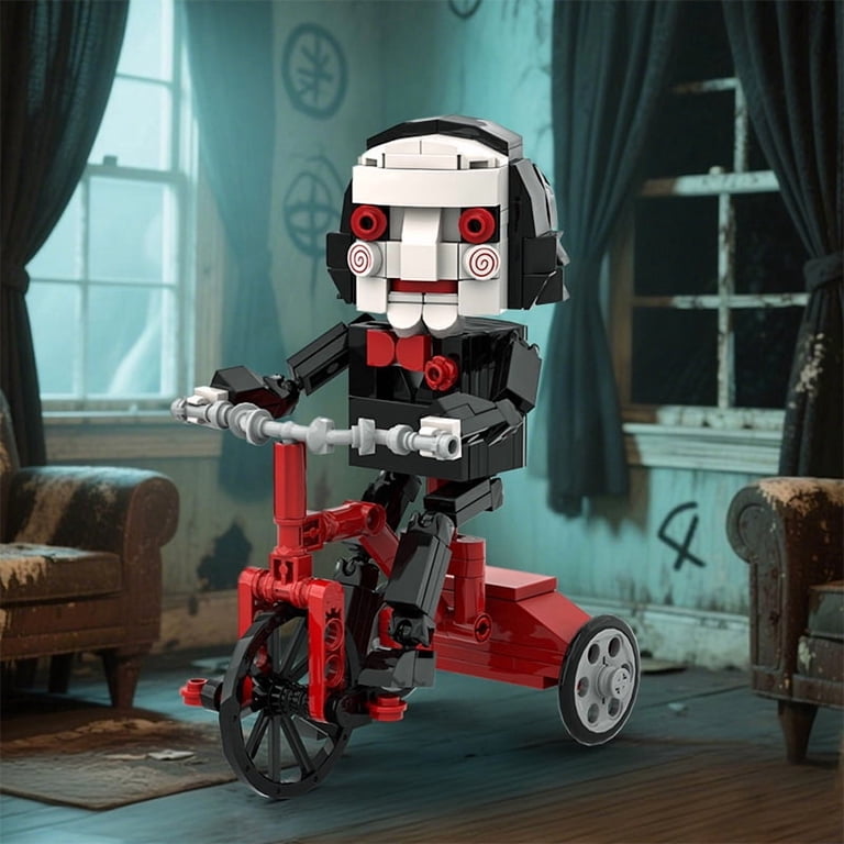 CNV Saw Billy Puppet Building Blocks, Horror Movie Character on