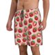 thumbnail image 2 of Balery Cute Strawberry Traje de Baño Estilo Hawaiano para Hombre, Shorts de Secado Rápido con Bolsillos-3X-Large, 2 of 6