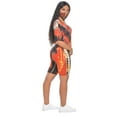 thumbnail image 3 of Akmipoem Two Piece Workout Sets for Women Tie Dye Summer Biker Short Sets Outfits, 3 of 5