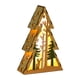 thumbnail image 1 of Noche De Madera Forma De Árbol De Navidad Adornos De Escritorio Luminosos Decoraciones De Navidad Led Yuarrent HA043957-03, 1 of 6