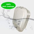 thumbnail image 4 of Leak Proof Stainless Steel Lunch Food Container, Large Bento Boxes Metal Lunch Box for Kids or Adults - Lockable Clips-Adjustable Divider included -Dishwasher Safe, BPA free (1400ML/47oz), 4 of 7