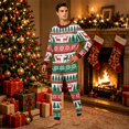 thumbnail image 2 of Lvotionpl 2026 Matching Family Christmas Pjs, Matching Christmas Pajamas Long Sleeve Top & Pants Set Matching Holiday Family Pajama Xmas Sets, 2 of 6