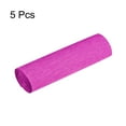 thumbnail image 3 of Uxcell Crepe Paper Roll Decoration 8.2ft Long 5.9 Inch Wide, Fuchsia 5 Pack, 3 of 5