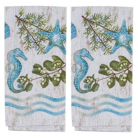 Kayo Designs - Kay Dee Designs Ocean Tide Terry towel, 2 piece set