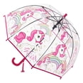 thumbnail image 1 of LLDYYDS Paraguas para niños y niñas, paraguas de burbujas transparentes para niños pequeños, paraguas pequeños y duraderos para niños, para lluvia y exteriores, 1 of 8