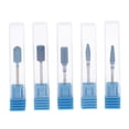 thumbnail image 2 of Juego de Brocas de de Tungsteno para Uñas, 5 Piezas, Limpieza de Cutículas Y Acrílico para Quitar Las Brocas de Uñas, Vástago de 3/32 Baoblaze brocas de carburo para uñas, 2 of 3