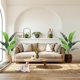 thumbnail image 4 of 7 ft artificial bird of paradise plant: faux tree con stable planter para indoor/outdoor, realistic con rubber fabric, 20 leaves, pe trunk, ideal para para home decor, 4 of 7