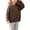 Brown, variant on Baby Knit Sweater for 3 Months-5 Years Crewneck Solid Color Cute Long Sleeve Pullover Sweatshirt Infant Girl Boy Fall Winter Clothes