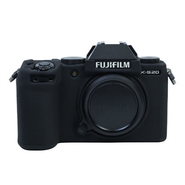 GadgetCom Camera Case Compatible with FUJIFILM X-S20 XS20 , Anti-Slip Soft Silicone Shell Protective Cover