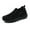 Black, variant on YOURDIARY Womens Walking Shoes Slip on Comfortable Sneakers for women with Arch Support