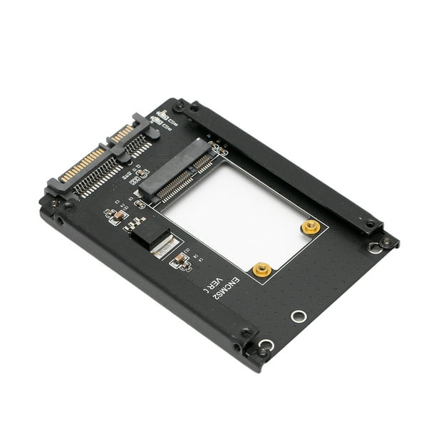 Tarjeta Adaptadora, MSATA A Plug And Play Caja De Disco Duro Mejora De Señal De Alta Velocidad MSATA SSD Para Computadora