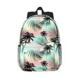 thumbnail image 1 of Disketp Tropical Summer Palm Mochila Escolar de 15 Pulgadas, Mochila Ligera para Estudiantes, Viajes y Trabajo, Cómoda y Resistente para el Uso Diario, 1 of 6