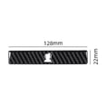 thumbnail image 3 of Real Bright Soft Car Interior Carbon Fiber Sticker DecorationCarbon Fiber Interior Rear Center Armrest Cupholder Cover For Fiat 500LAuto Car Protection Interior Accessories, 3 of 8