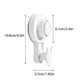thumbnail image 3 of Fiudx Gancho con Ventosa, Organizador de Baño Resistente, Fácil de Instalar, Sin Taladros, Reutilizable, Ahorra Espacio, Ideal para Guardar Abrigos, Toallas y Llaves, Accesorio para El Hogar, La Coci, 3 of 6