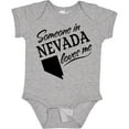 thumbnail image 3 of Inktastic Someone in Nevada Loves Me Boys or Girls Baby Bodysuit, 3 of 5