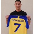 thumbnail image 4 of 2022 2023 Al-Nassr FC Home away Polera Negra De Fútbol Para Hombres Fanspangjing, 4 of 4