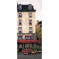 thumbnail image 2 of Montserrat Masdeu 16x32 Gallery Wrapped Canvas Wall Art Titled - Flowers on the Boulevard II, 2 of 4